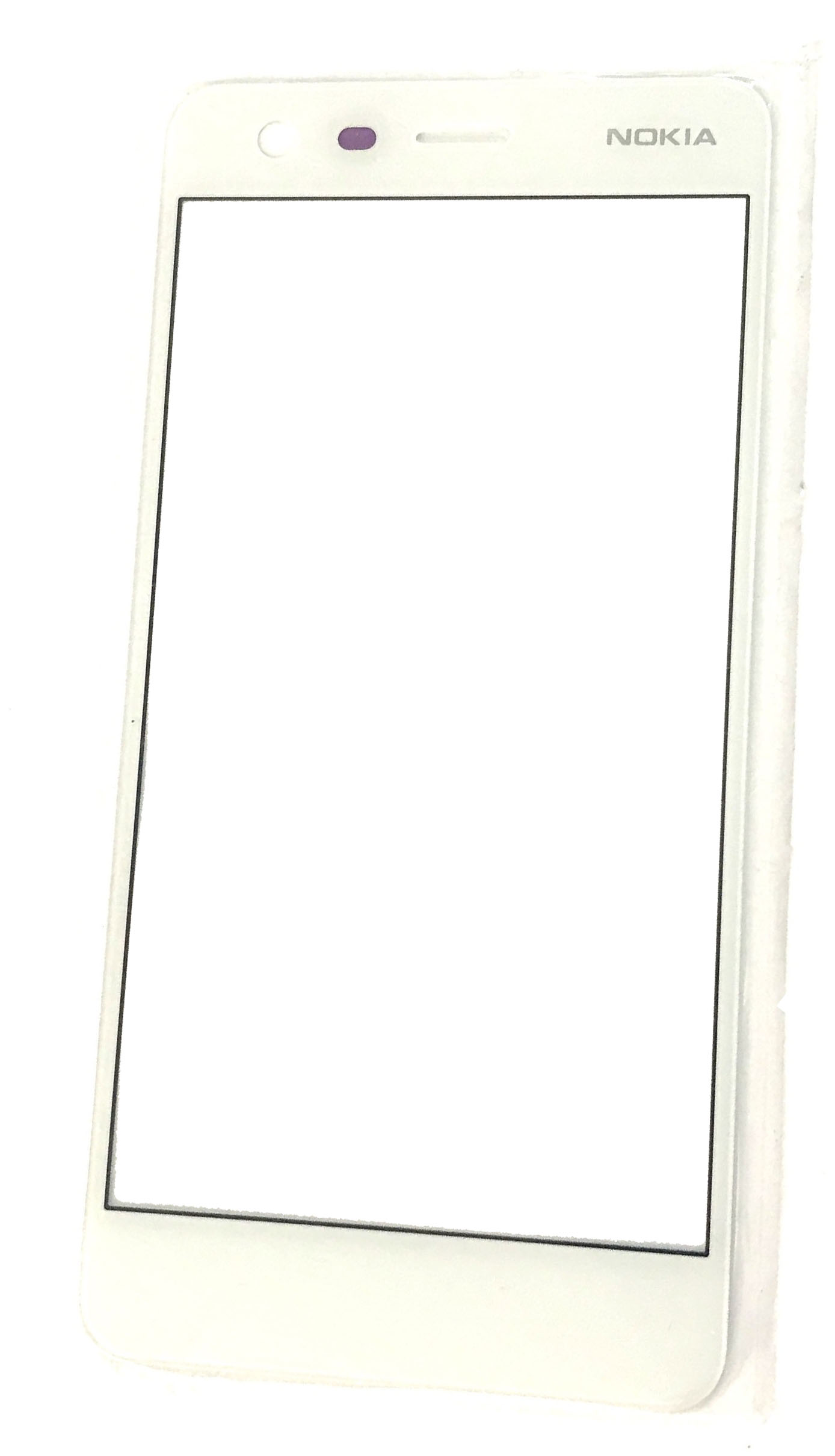 Скло дисплея Nokia 2 White (для переклеювання)