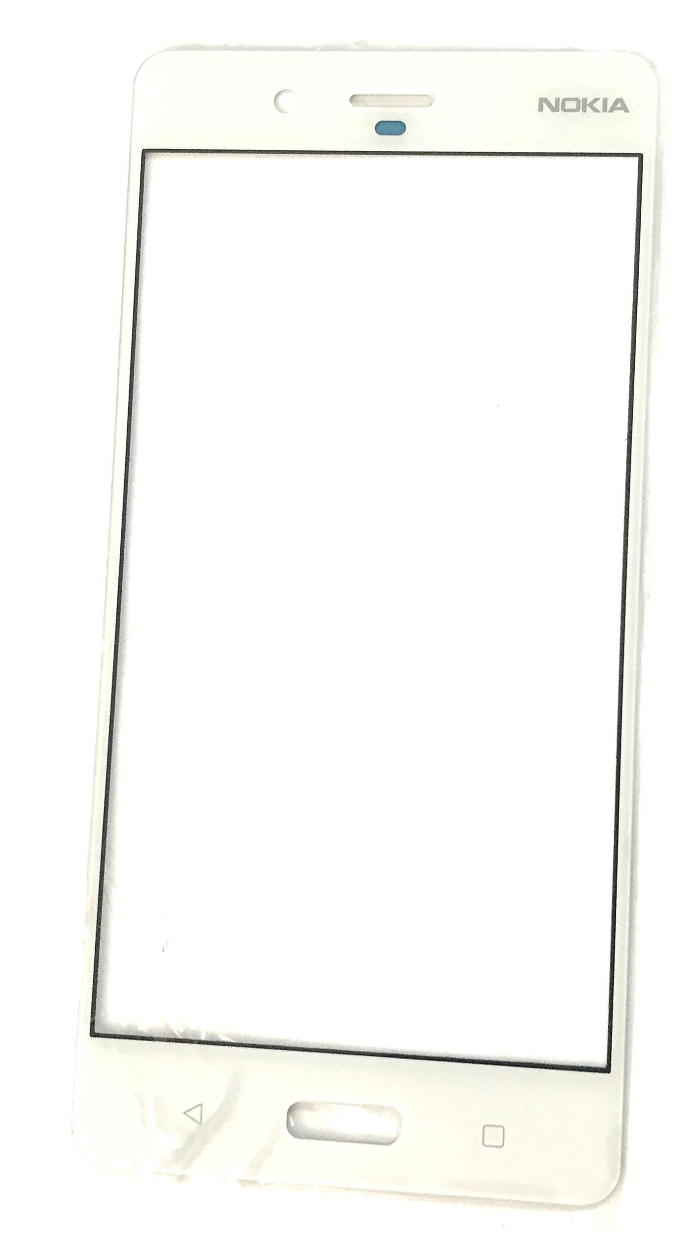 Скло дисплея Nokia 8 White (для переклеювання)