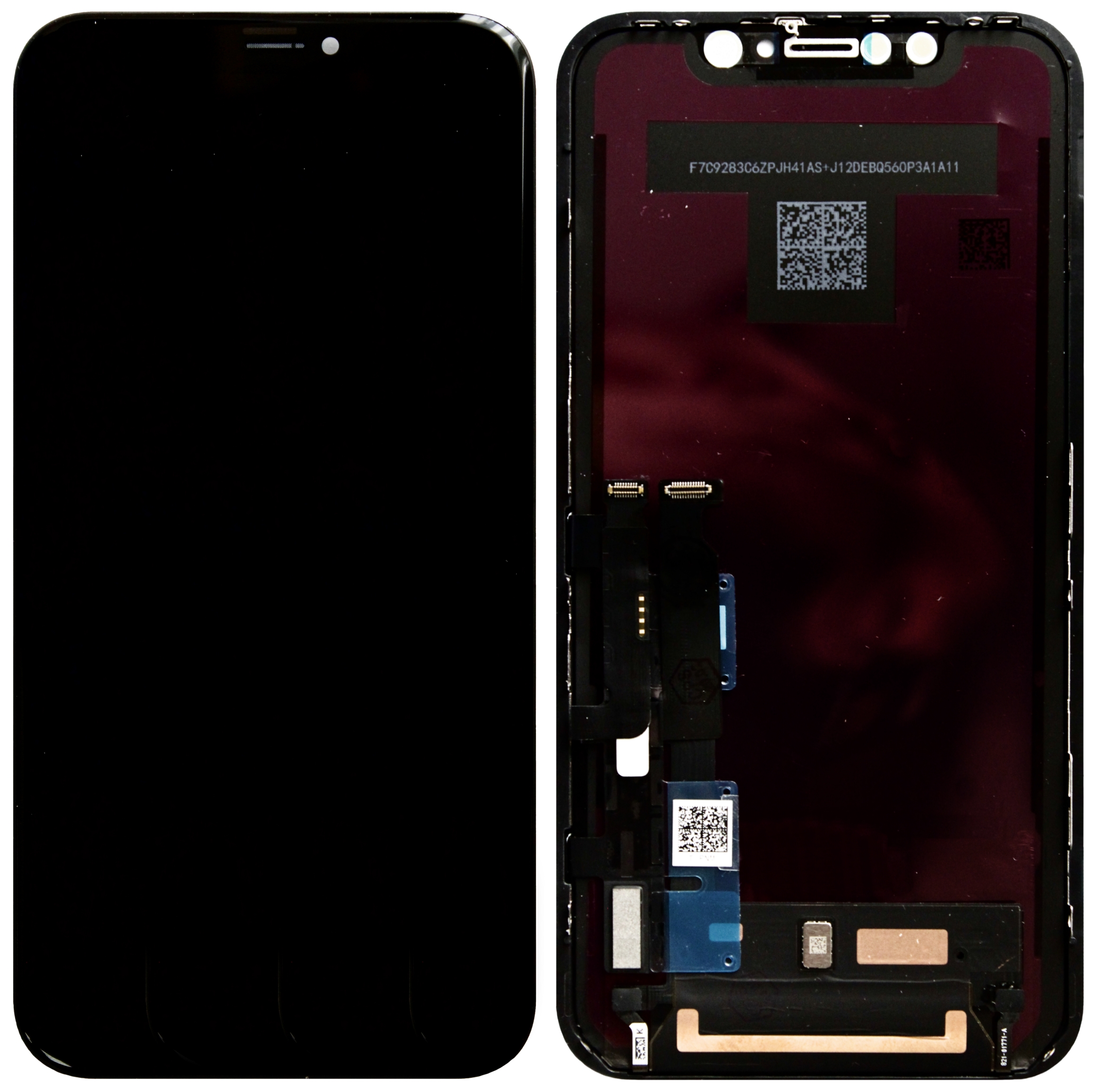 Дисплей iPhone XR (6.1") Black OR (Rev.C3F)