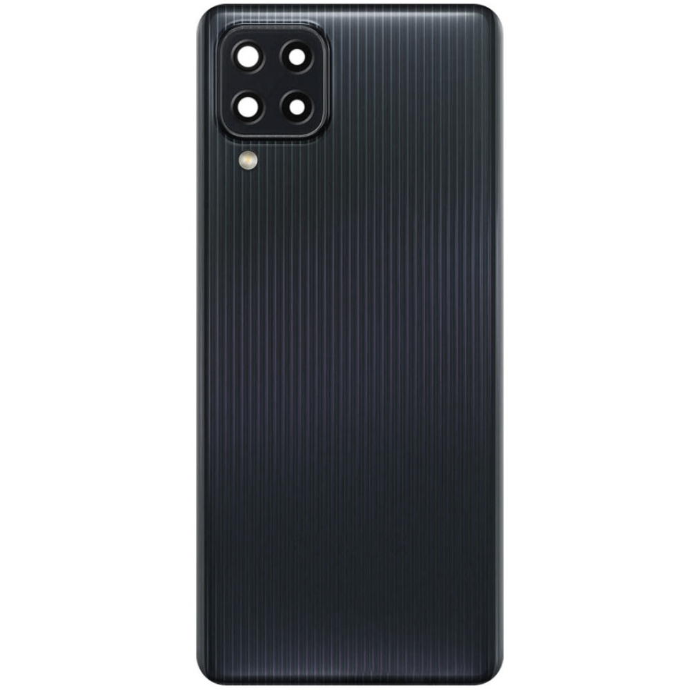 Задня частина корпусу Samsung Galaxy M32 SM-M325FV Black (з склом камери) Original (PRC)