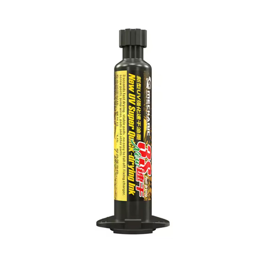 Паяльна маска Mechanic з УФ-затвердінням SU3 (Жовта 10 ml)