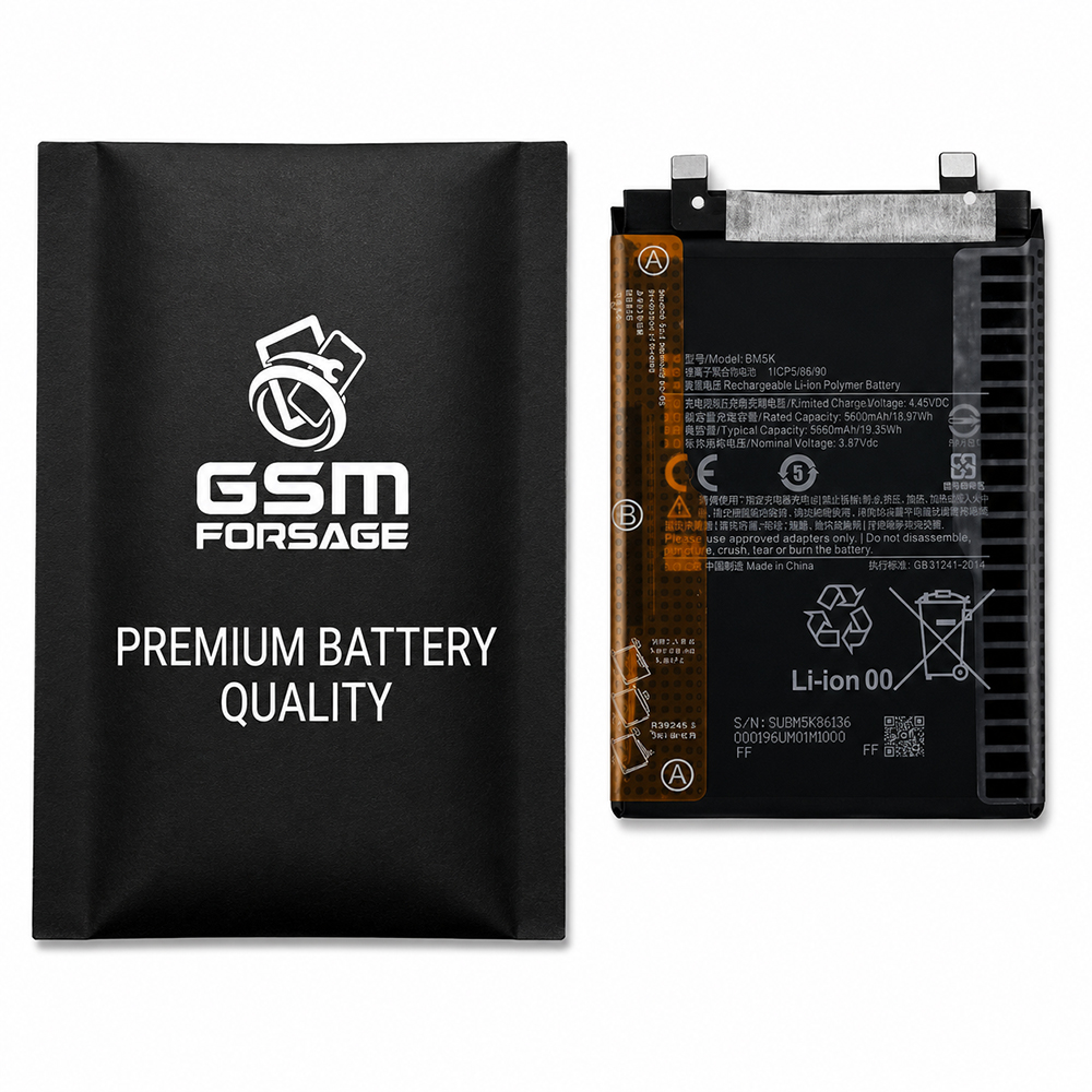 Акумулятор BM5A (5160mAh) для Xiaomi Redmi Note 11 Pro Premium Quality