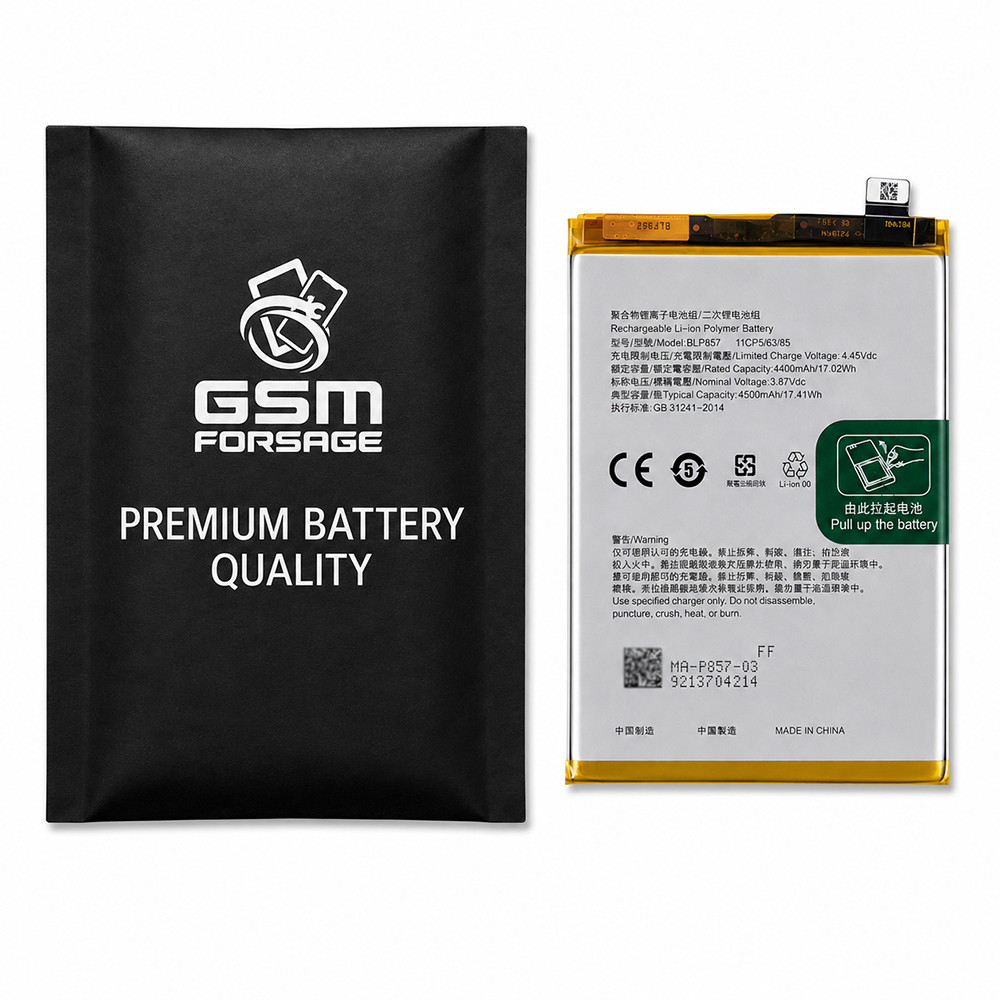 Акумулятор BLP857 (4500mAh) для Oppo Realme GT Neo / Q3 Pro 5G / X7 Max 5G Premium Quality