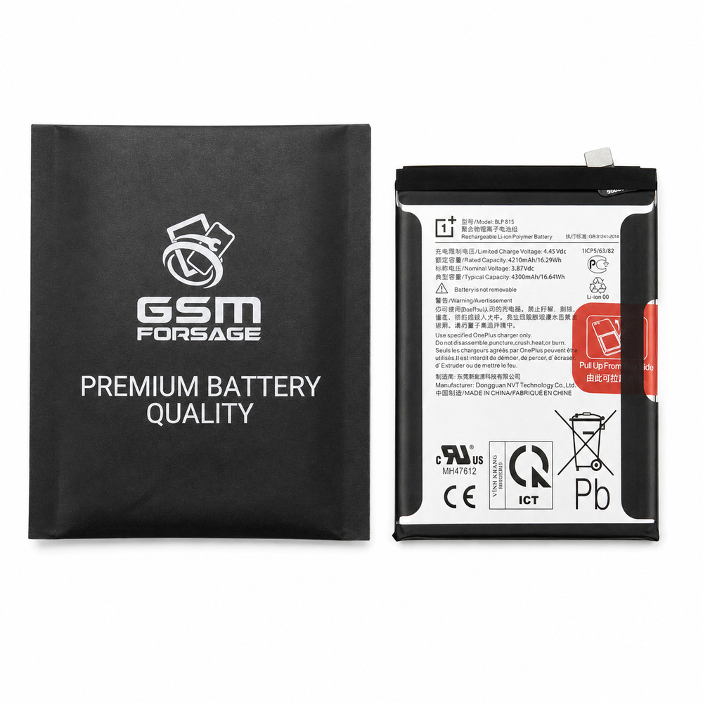 Акумулятор BLP815 (4300mAh) для OnePlus Nord N10 5G Premium Quality
