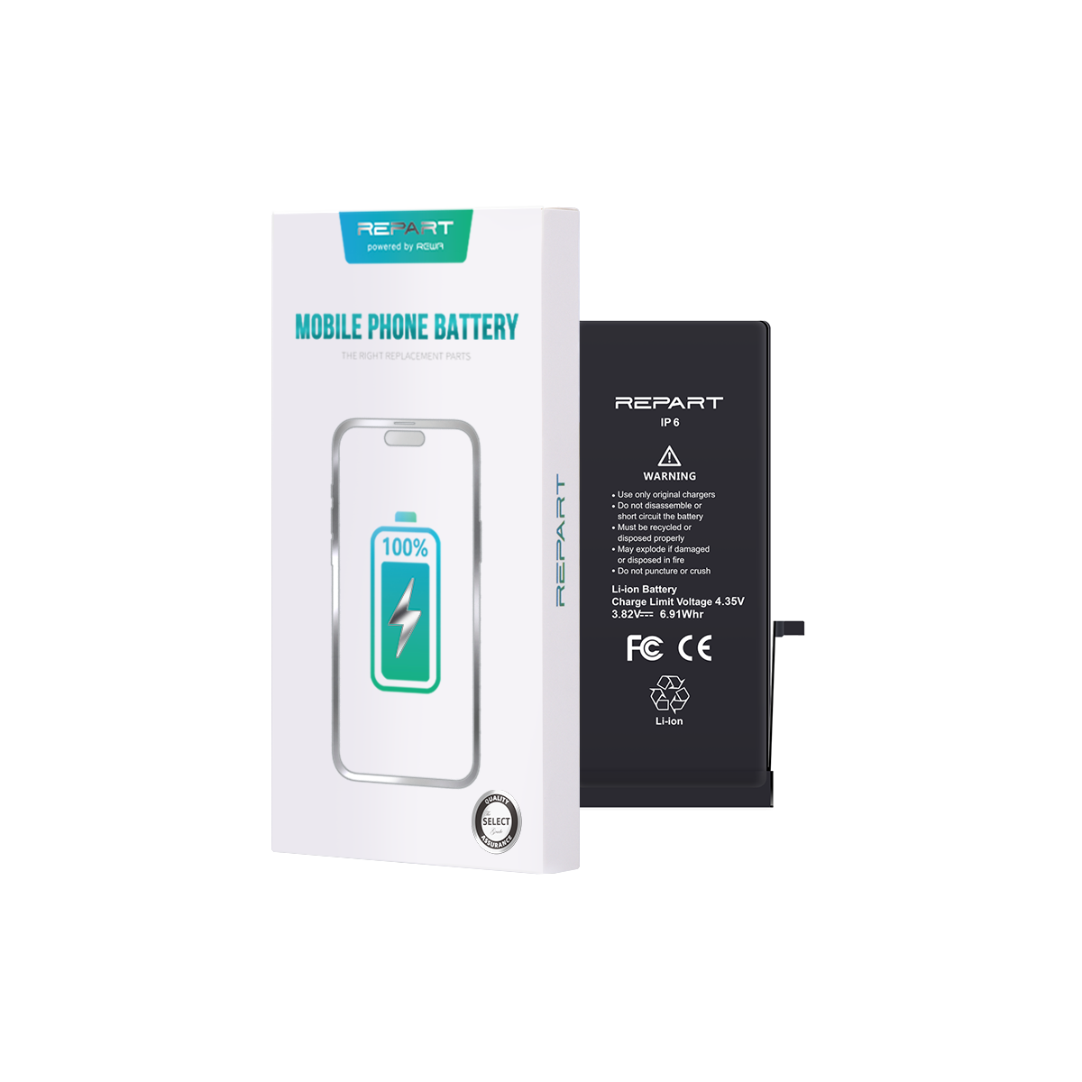 Акумулятор iPhone 6 (1810 mAh) REPART
