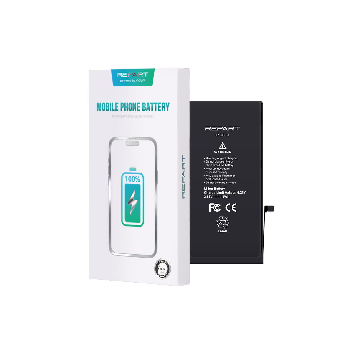 Акумулятор iPhone 6 Plus (2915 mAh) REPART