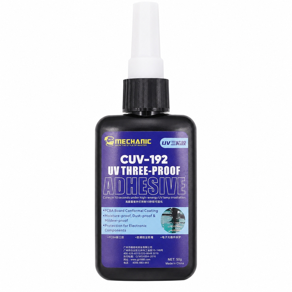 Клей Mechanic CUV-192 ультрафіолетовий суперстійкий (50 ml)