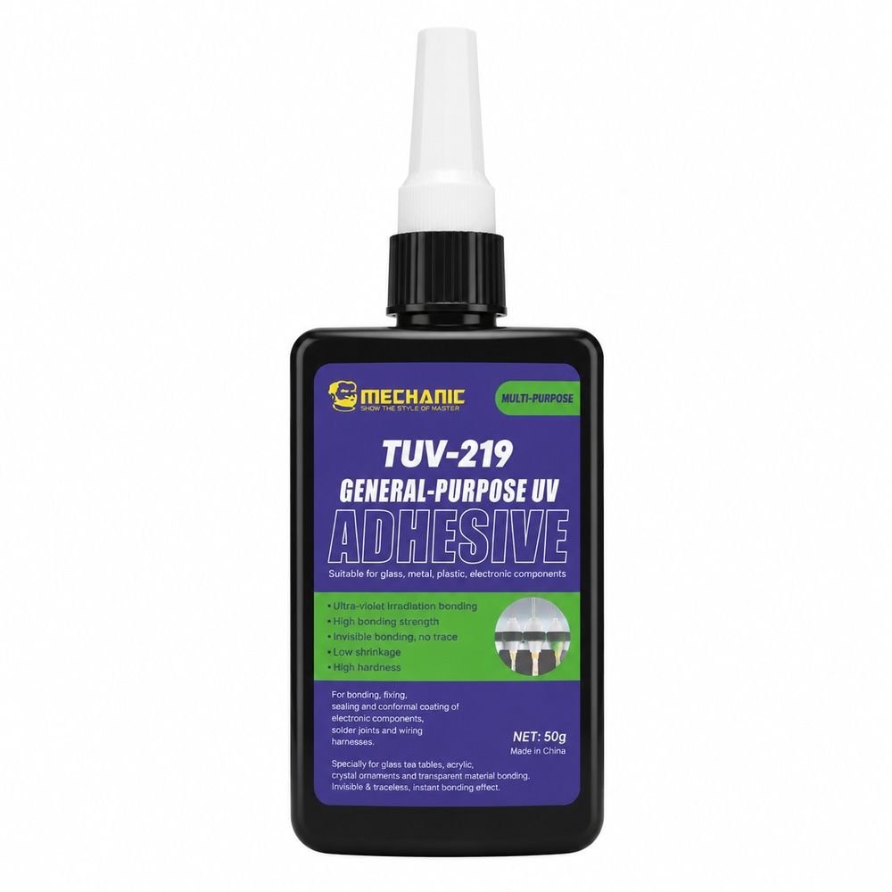 Клей Mechanic TUV-219 ультрафіолетовий універсальний (50 ml)
