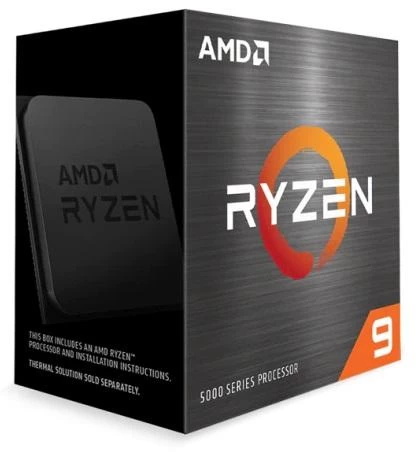 Процесор AMD (AM4) Ryzen 9 5950X, Box, 16x3.4 ГГц (Turbo Boost 4.9 ГГц), L3 64Мб, Vermeer (Zen 3), 7 нм, TDP 105 Вт, розблокований множник, система охолодження в комплекті не йде (100-100000059WOF)