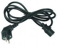 Кабель живлення від мережі PC-186, Black, 3 м, Atcom, CEE 7/7 - IEC C13, 3x0.75 мм² (10117)