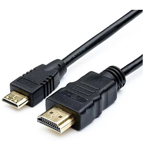 Кабель HDMI (M) - mini HDMI (M), 3 м, Black, Atcom, V1.4 (11503)