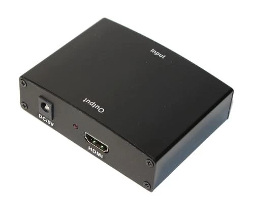 Перехідник HDMI (F) - VGA (F), Atcom HDV01, Black, 2xRCA для звуку (15271)