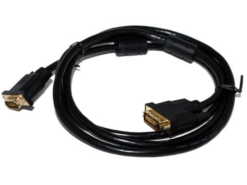 Кабель DVI-I (M) - VGA (M), 1.8 м, Black, Atcom (16143)