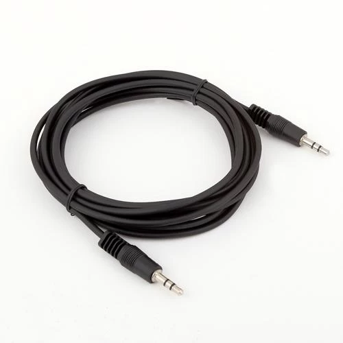 Кабель AUX звуковий, 3.5 мм (M) - 3.5 мм (M), 3 м, Black, Atcom (17436)