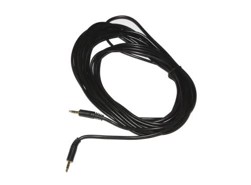Кабель AUX звуковий, 3.5 мм (M) - 3.5 мм (M), 7.5 м, Black, Atcom (17438)