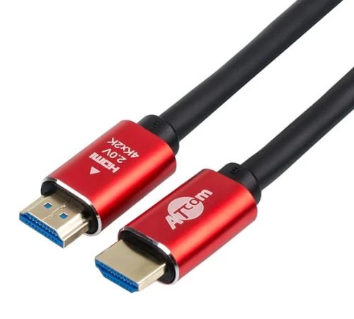Кабель HDMI (M) - HDMI (M), 20 м, Black, Atcom, V2.0 (24920)