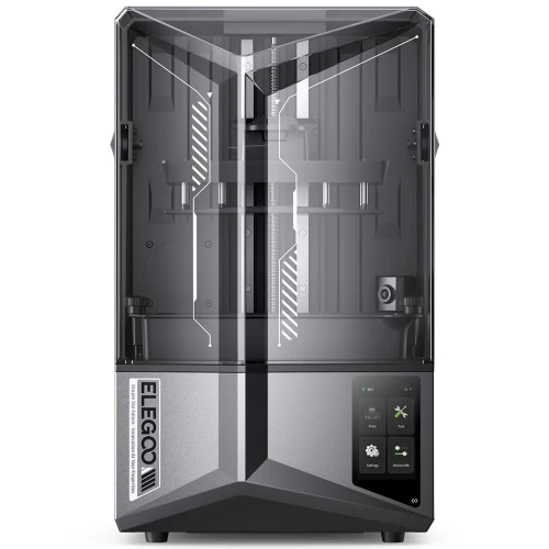Принтер 3D Elegoo Saturn 4 Ultra, Black, MSLA (10" 12K Mono LCD), робоча область - 218.88x122.88x220 мм, закритий корпус, для ABS-Like, AI Camera, 4" сенсорний екран, WiFi / USB (50.101.036300)