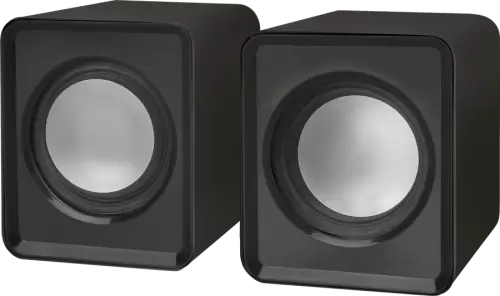 Колонки 2.0 Defender SPK 22, Black, 5 Вт, 3.5 мм, живлення от USB, регулятор гучності (65503)