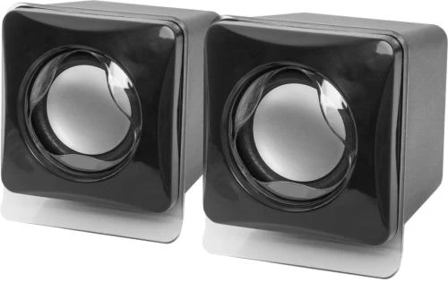 Колонки 2.0 Defender SPK 35, Black, 5 Вт, 3.5 мм, живлення від USB, регулятор гучності (65635)