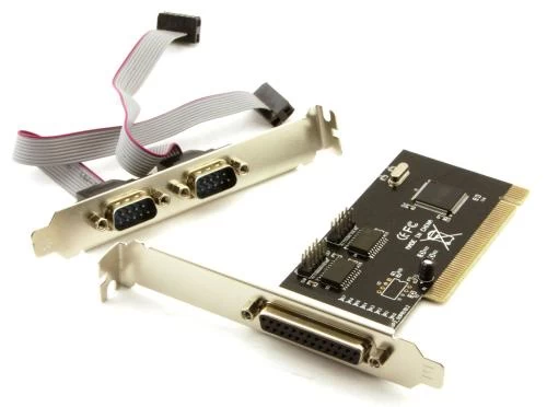 Контролер Atcom PCI, 2xCOM (RS232) / 1xLPT, чіп WCH353 (7805)