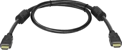 Кабель HDMI (M) - HDMI (M), 1 м, Black, Defender, V1.4 (87340)