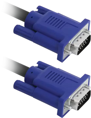 Кабель VGA (M) - VGA (M), 1.8 м, Black, Defender (87410)