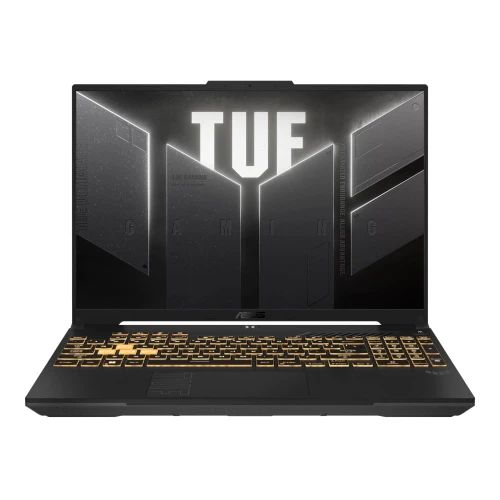Ноутбук 16" Asus TUF Gaming F16 (2024) FX607VJB-RL104 Mecha Gray 16" (1920x1200, IPS, 144 Гц), Intel Core 5 210H (8x2.2-4.8GHz), 16GB DDR5, SSD 512GB, nVidia RTX 3050 6Gb, LAN, Web, Wi-Fi 6, BT 5.3, TypeC/2xUSB3.2, HDMI, 56Wh DOS (90NR0MZ6-M005L0)