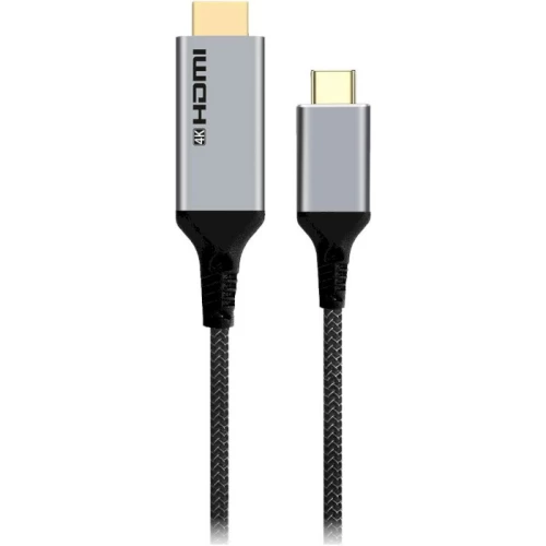 Кабель HDMI (M) - Type-C (M), 1.8 м, Black, Cablexpert (A-CM-HDMIM4K-1.8M)