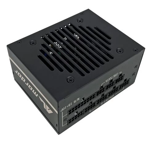 Блок живлення 650 Вт, ALmordor SFX, Black, модульний, 80+ Gold, Active PFC, 80 мм, 4xMolex / 8xSATA / 3x6+2-pin / 2x4+4-pin / 1x20+4-pin, FanStop (ALSFX650BK)