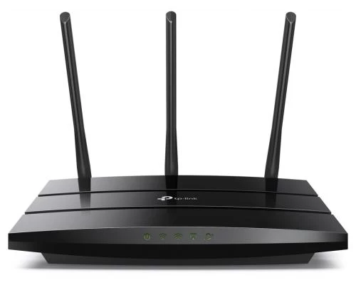 Роутер TP-LINK Archer A8, Wi-Fi 802.11a/b/g/n/ac, до 1900 Mb/s, 2.4/5GHz, 4 LAN 10/100/1000 Mb/s, RJ45 10/100/1000Mb/s (GE), 3 зовнішні антени