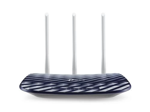 Роутер TP-LINK Archer C20, Wi-Fi 802.11a/b/g/n/ac, до 733 Mb/s, 2.4/5GHz, 4 LAN 10/100 Mb/s, RJ45 10/100Mb/s (FE), IPTV, FTP server / Print server, 3 зовнішні незнімні антени