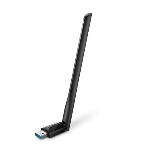 Мережевий адаптер USB TP-LINK Archer T3U Plus, Black, 5GHz / 2.4GHz, AC1300 (867 / 400 Мбит/с), USB 3.0, мініатюрний розмір, MU-MIMO