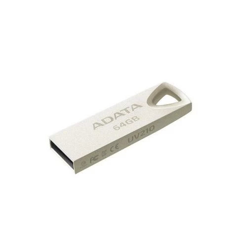 Флеш накопичувач USB 64Gb ADATA UV210, Silver, USB 2.0 (AUV210-64G-RGD)