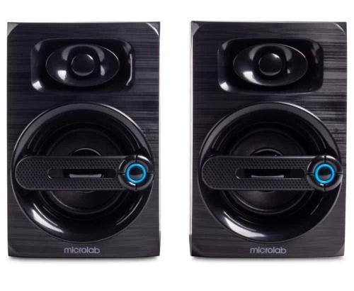 Колонки 2.0 Microlab B23, Black, 2 x 3 Вт, МДФ / пластик, живлення від USB