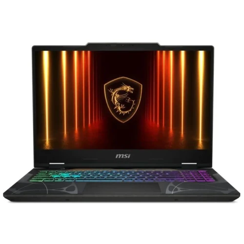 Ноутбук 15" MSI Cyborg 15 B2RWEKG-1035XUA Translucent Black, 15.6" (1920x1080, IPS, 144 Гц), Intel Core 7 240H (10х1.8-5.2GHz), DDR5 16Gb, SSD 512GB, GeForce RTX 5050 8Gb, LAN, Wi-Fi 6E, Bluetooth 5.3, Type-C/2хUSB 3.2, HDMI, 55.2Wh, DOS