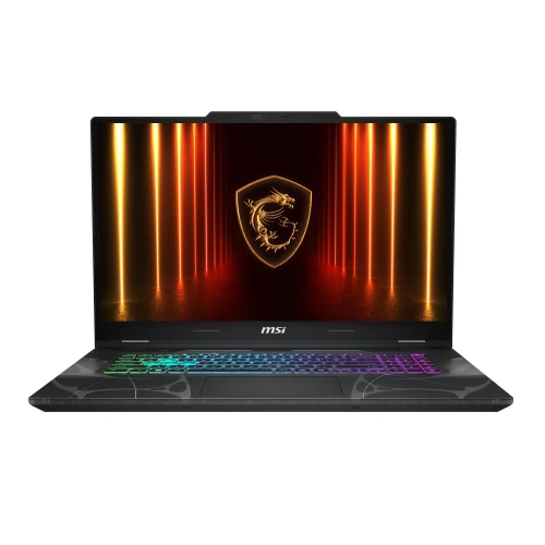Ноутбук 17" MSI Cyborg 17 B2RWEKG-275XUA Black, 17.3" (1920x1080, IPS, 144 Гц), Intel Core 7 240H (10х1.8-5.2GHz), DDR5 16Gb, SSD 512GB, GeForce RTX 5050 8Gb, LAN, Wi-Fi 6E, Bluetooth 5.3, Type-C/2хUSB 3.2, HDMI, 55.2Wh, DOS
