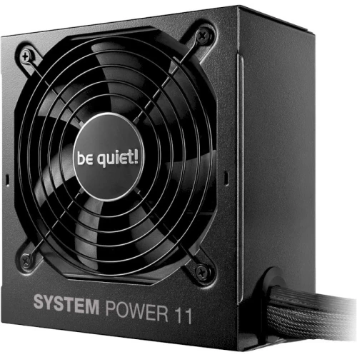 Блок живлення 750 Вт, be quiet! System Power 11, Black, 80+ Bronze, Active PFC, 12 см, 1xMolex / 5xSATA / 1x16-pin / 3x6+2-pin / 1x4+4-pin / 1x8-pin / 1x24-pin, захист OCP/OVP/OPP/OTP/SCP/UVP/SIP (BP012EU)