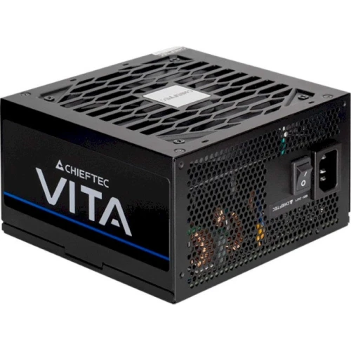 Блок живлення 850 Вт, Chieftec VITA SM3, Black, напівмодульний, 80+ Bronze, 120 мм, 3xMolex / 6xSATA / 1x16-pin / 4x6+2-pin / 2x4+4-pin / 1x20+4-pin, захист AFC/OPP/OTP/OVP/SCP/SIP/UVP/OCP, ATX 12V 3.1 (BPX-850-C)