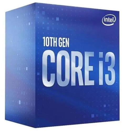 Процесор Intel Core i3 (LGA1200) i3-10105, Box, 4x3.7 ГГц (Turbo Boost 4.4 ГГц), L3 6Мб, UHD Graphics 630, Comet Lake, 14 нм, TDP 65 Вт (BX8070110105)