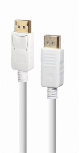 Кабель DisplayPort (M) - DisplayPort (M), 1.8 м, White, Cablexpert, V1.2, 60 Гц (CC-DP2-6-W)