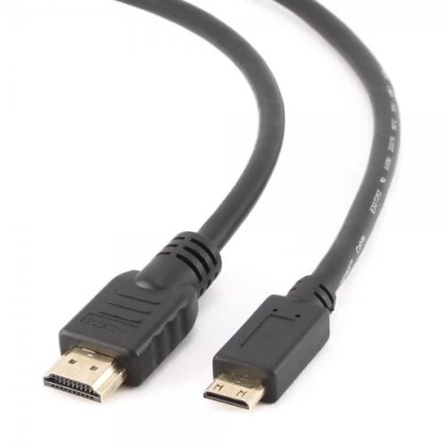 Кабель HDMI (M) - mini HDMI (M), 1.8 м, Black, Cablexpert, V1.4, 4K / 60 Гц (CC-HDMI4C-6)