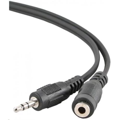 Кабель-подовжувач звуковий, 3.5 мм (F) - 3.5 мм (M), 1.5 м, Black, Cablexpert (CCA-423)