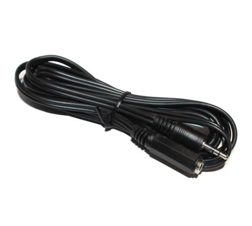 Кабель-подовжувач звуковий, 3.5 мм (F) - 3.5 мм (M), 2 м, Black, Cablexpert (CCA-423-2M)