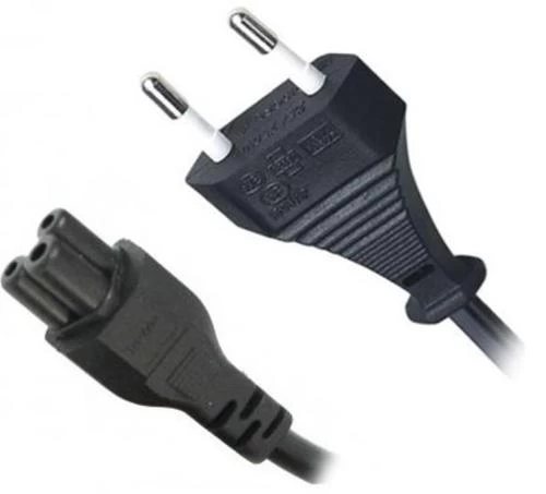 Кабель живлення від мережі PC-186, Black, 0.9 м, Maxxter, CEE 7/16 - IEC C5, 3x0.5 мм² (CL-14-3)
