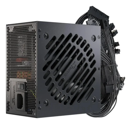 Блок живлення 650 Вт, Seasonic Core GC ATX 3.1, Black, 80+ Gold, Active PFC, 12 см HDB, 1xMolex / 2xSATA / 2x6+2-pin / 2x4+4-pin / 20+4-pin, захист OCP/OPP/OTP/OVP/SCP/UVP (CORE GC-650 ATX31)