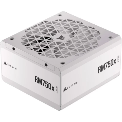 Блок живлення 750 Вт, Corsair RM750x SHIFT, White, модульний, 80+ Gold, Active PFC, 4xSATA / 4xMolex / 1x16-pin / 2x6+2-pin / 2x4+4-pin / 20+4-pin (CP-9020273-EU)
