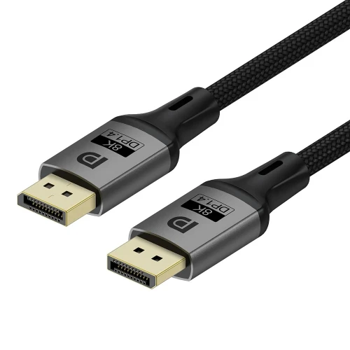 Кабель DisplayPort (M) - DisplayPort (M), 1.5 м, Black, ColorWay, V1.4, 8K / 60 Гц (CW-CBDP093-BK)