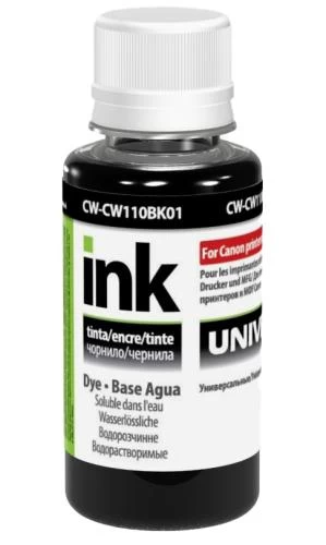 Чорнило ColorWay Canon Universal, Black, 100 мл, водорозчинне (CW-CW110BK01)