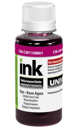 Чорнило ColorWay Canon Universal, Magenta, 100 мл, водорозчинне (CW-CW110M01)