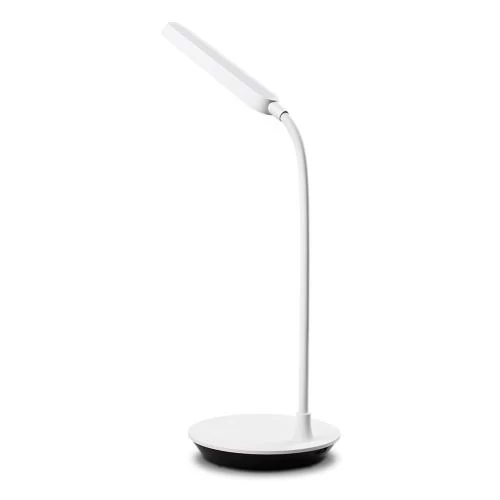 Лампа настільна ColorWay Portable & Flexible 360, White, 220 Лм, 36 LED, сенсорне керування, 2800K-3200K / 4000K-4500K / 6000K-6500K, Type-C, з вбудованим акумулятором 1800 mAh (CW-DL12FB-W)